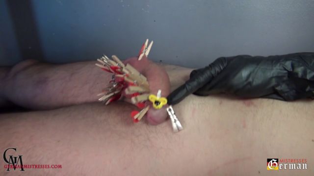 German Mistresses - Madame Estelle Is Using The Cock Of Governess Painless