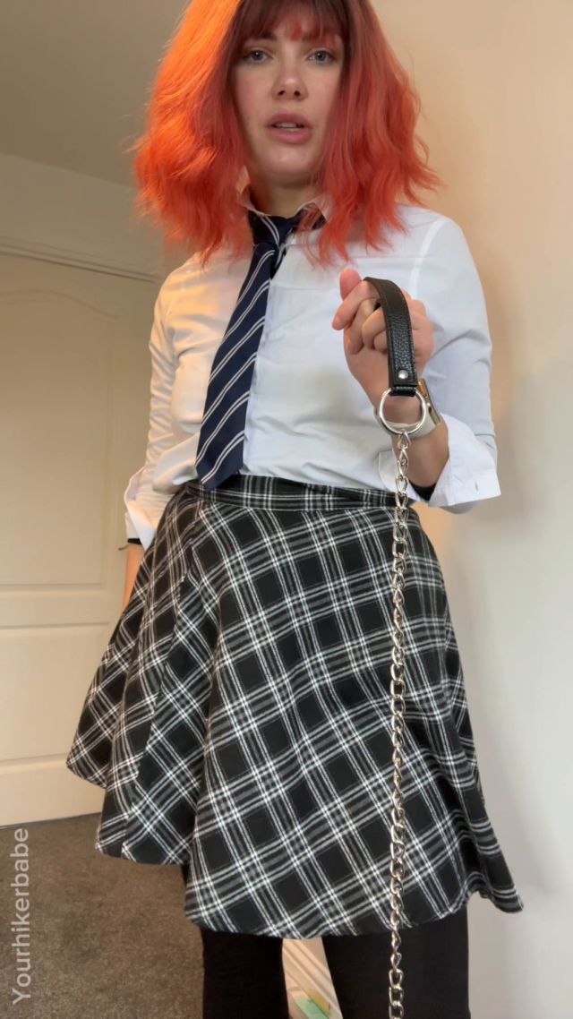 Yourhikerbabe - Sissy Collared and Controlled by School Bully 00009