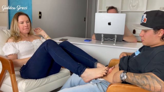 Goddess Grazi - Reunion With Paulinho Ep 3 Footjob 00009