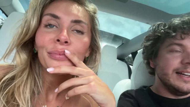 bonnieblue - British slut gets caught cumming in public car sex feat Luke Cooper 00010