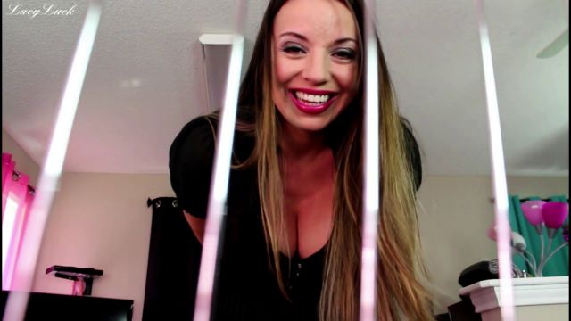 Lacy Luck - A Cage within a Cage - Chastity Bondage Cage 00003