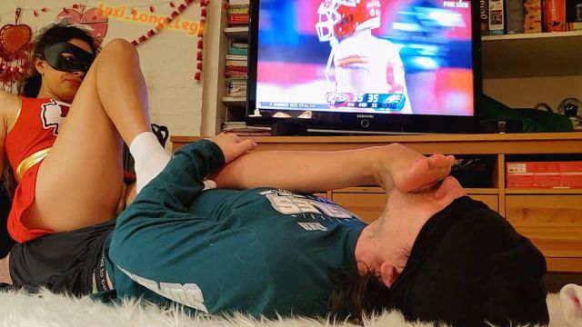 Lexi Long Legs - Super Sole Sunday Cheerleader Foot Worship 00006