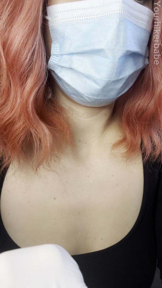 Yourhikerbabe - Milking And Draining My ABDL In White Latex Gloves 00003