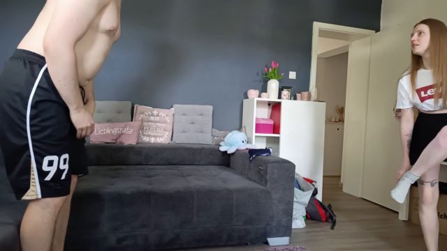 German Balls Busted - Barefoot Nude Ballbusting 00002