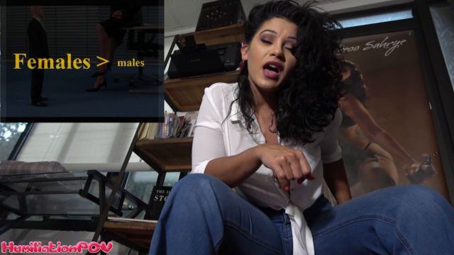 Humiliation POV - Sahrye - Feminist Activist Makes You Goon For Feminism​ 00009