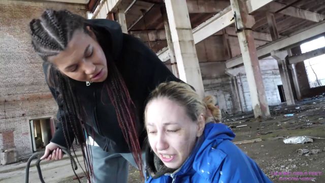 Licking Girls Feet Victoria Humiliation Of A Pet In An Abandoned Building $16.99 (Premium User Request) 00001