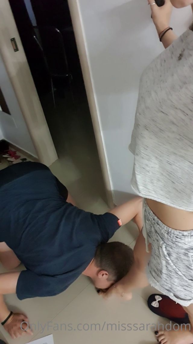 Mistress Sarah Dom - The Proper Goodbye Is A Hand Kiss Then The Foot 00014