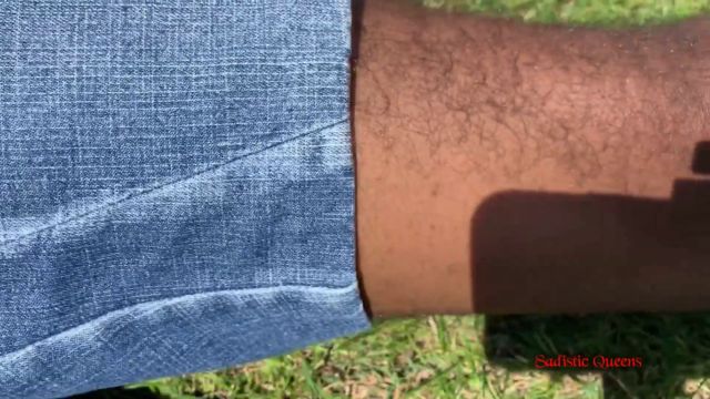 Sadistic Queens - Squishysax - Goddess Serena and Mistress Krush - Public Ballbusting 00012