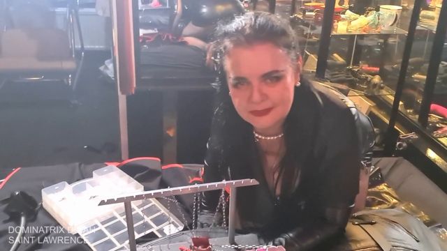 Dominatrix Dinah Personal - Extreme CBT - Hooked Cock And Balls 00010