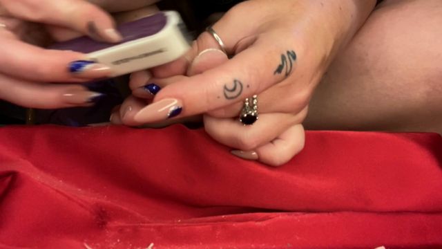 Goddess Roxy - Foot Worship Pedicure 00009