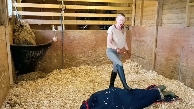 Madam m - Cropped Crushed Wrangled And Rolled Trampled Humiliated And Discarded In Extreme Stable Discipline 00013