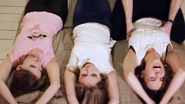 RussianFetish - Triple tickling madness - Part 1 00011