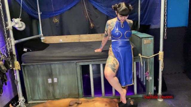 Sadistic Queens - Squishysax - Choked Out By Chun - Li - Mistress Patricia 00012