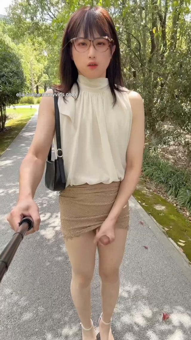 Suki TRANS aka Elia Blaine 5 Outdoor Cumshots in Public Compilation 00010