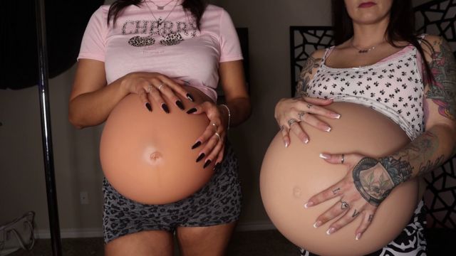 MilaaP - Lamaze Loser And Pay Our Pregnant Bellies Double Feature 00007