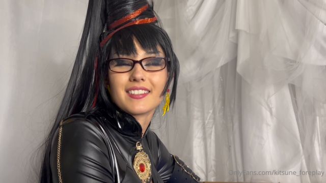 kitsune foreplay   bayonetta dominates you with latex farts 00015