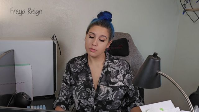 Freya Reign - Cross Dress For Your Boss Public Humiliation Dirty Talk 00000