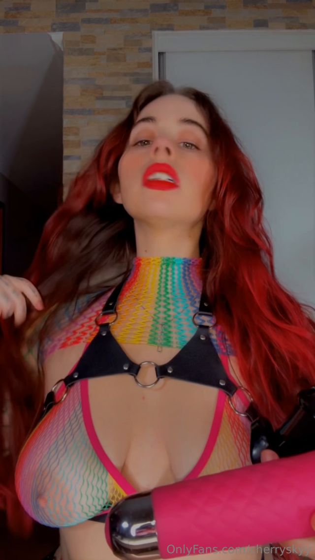 Cherryskyy - Cage your tiny cock and follow my instructions pet 00000