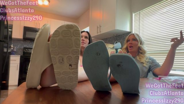 Jasmin Jai Studios - Stepsisters Flip Flop Foot Domination Lick Our Dirty Sand 00000