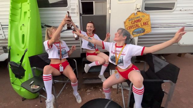 Kristie Bish - Friday The 13th w Emily Bloom And Ashleyylovee 00000