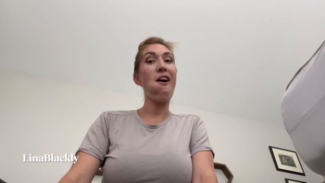 LinaBlackly - Giantess fucks Bro Under Condom 00000