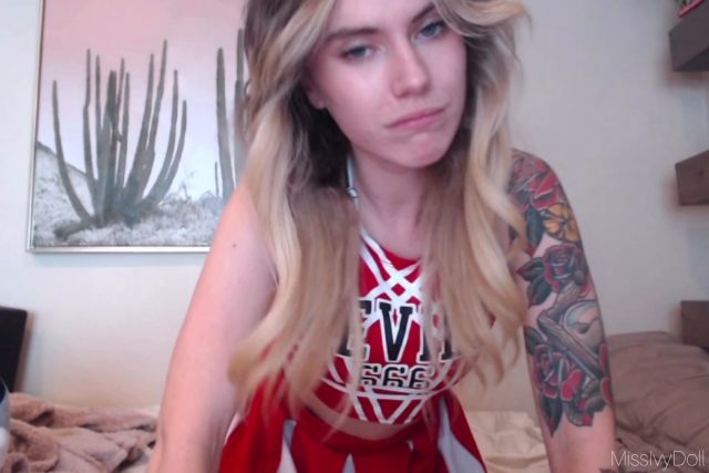 MissIvyDoll - Cheerleader Cums for You 00000