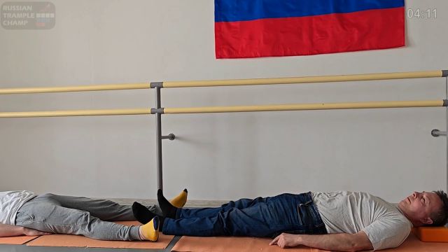 Multitrampling Training 39 Full 4 Girls Trampling Rampage Men Suffering Under Nylon Feet And High Heels 00000