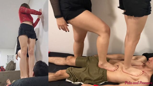 Pain And Pressure - 33 Anya And Beatriz Crushing Challenge Custom Clip 00000