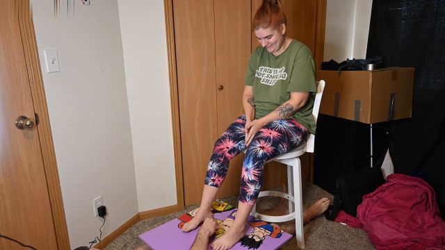 Table footjob by Stitch 00000