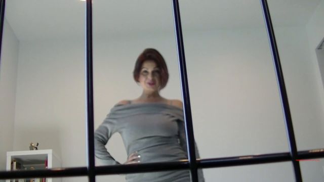 Femdom Puppy Play - Goddess Brandon Cages Her Cucked 00000