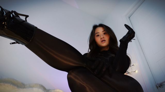 Kamiko Lin - Cum on Asian Nylon Goddess JOI CEI 00000