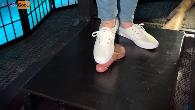 Kittybegood - Mistress Kbg - Cock Crushing Keds Shoejob Trample 00000