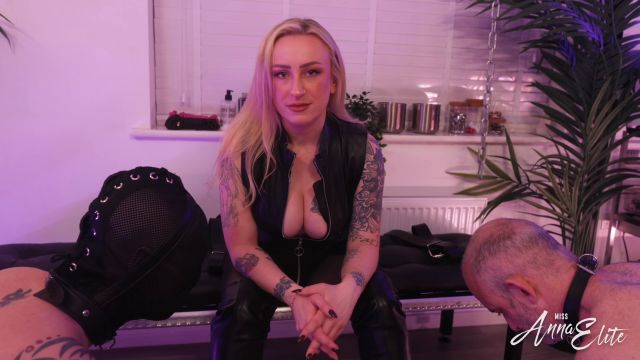 Mistress Anna Elite - Who Sucks Best Bi Boys Compete For Cock 00000