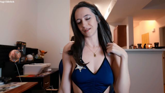 Sage Eldritch - The Castration Punished By Officer Sage Part  1 00000