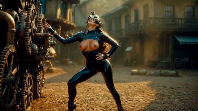 Ai Steampunk - Girls In Rubber Latex 00000 Ai Steampunk - Girls In Rubber Latex 00000