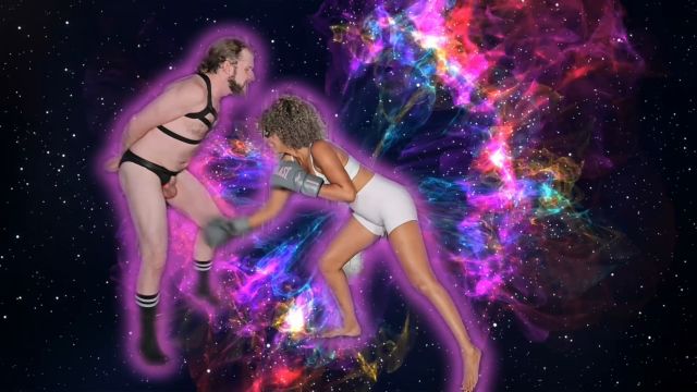Ballbusting Bianca - Cosmic Collision Ball Boxing Edition With Ballbusting Bianca 00000