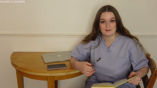 Darcyjames - Dr James Helps With Your Big Boob And Belly Fetish 00000
