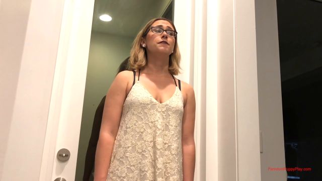 Femdom Puppy Play - Ms August Locks Up Her  s Little Red Rocket 00000
