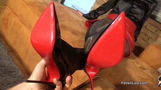 Fetish Liza - Shiny Nylon Footjob 00000 Fetish Liza - Shiny Nylon Footjob 00000