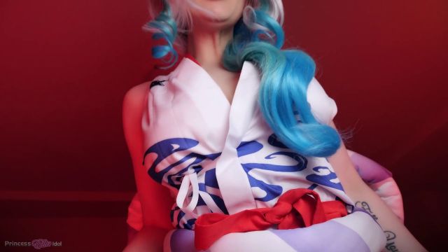 Princess Ellie Idol - Yamato Cosplaying Girlfriend Pegs Your Ass Then Masturbates 00000