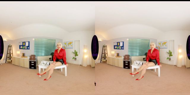 The English Mansion - Office Chastisement - VR. Featuring Miss Ruby Marks 00000