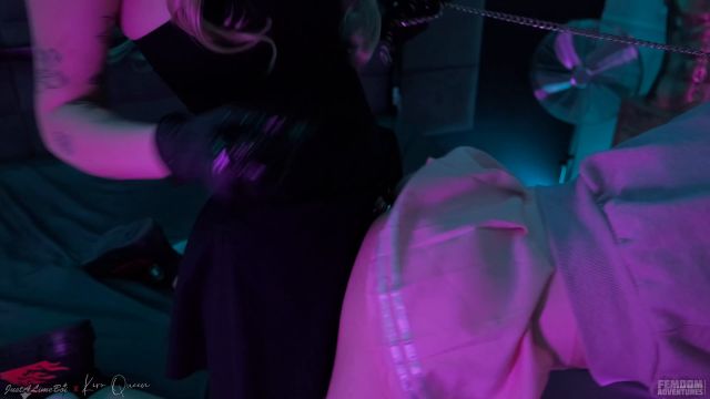 Femdom Adventures - Pegging Sissy Slut In Neon Lights - Kiro Queen 00000