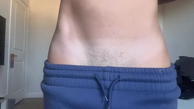 Fetishmistress - Hairy Pussy In Crop Top And Low Sweats Worship And Shaving 00000
