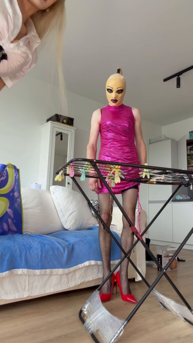 God Slavena - Real Sissy Life Tiding And Housecleaning Homeworks - Sissy Lulu   Slavena 00000
