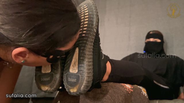 Sufalia Nirma dominates Suma - After Gym Black Socks For You (Premium user request) 00000