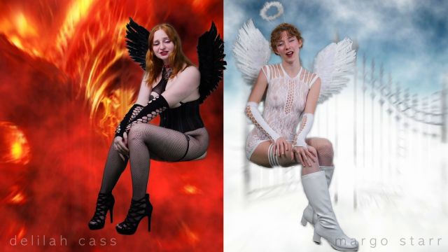 Delilah Cass - Devil vs Angel - JOI Cum Countdown 00000 Delilah Cass - Devil vs Angel - JOI Cum Countdown 00000