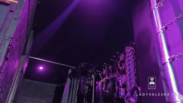 Lady Valeska Femdom - Rubber Dolly Fed Three Old Cold Condoms Of Cum - Cum Play 00000