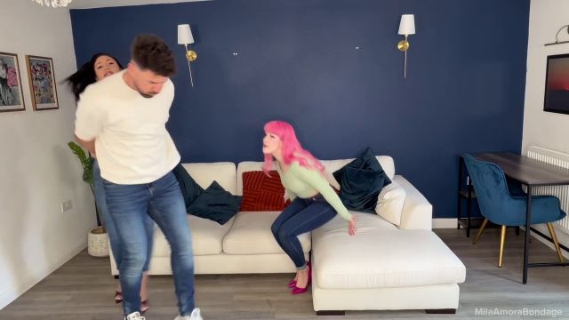 Milaamorabondage - Duct Taped Housemate Edged And Ruined - Double Handjob Blowjob Fucking 00000 Milaamorabondage - Duct Taped Housemate Edged And Ruined - Double Handjob Blowjob Fucking 00000