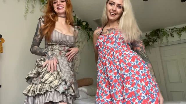 Mistressmercyxox - Double Domme BiEncouragement Pegging POV 00000