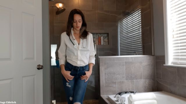 Sage Eldritch - Doctor Sage Wetting Blue Jeans And Panties On a Casual Friday 00000 Sage Eldritch - Doctor Sage Wetting Blue Jeans And Panties On a Casual Friday 00000